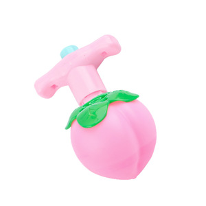 Toupie lumineuse en forme de pêche, jouet rotatif à piles pour enfants de 2 à 4 ans, jeu d'extérieur unisexe - Product Image 4