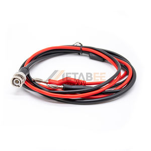 Cable coaxial RG58 de 50 ohmios con conector BNC macho Q9 a doble pinza de cocodrilo para osciloscopio - Product Image 3