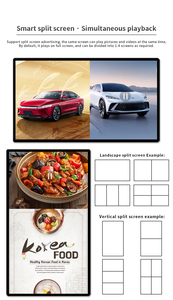 Trong nhà thang máy trung tâm mua sắm nhà hàng menu kỹ thuật số <span class=keywords><strong>LCD</strong></span> hiển thị treo tường kỹ thuật số biển cho quảng cáo - Product Image 6