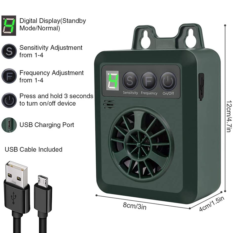 PassionTech K6 Dog Anti-Barking Device - Ultrasonic Bark Control Training