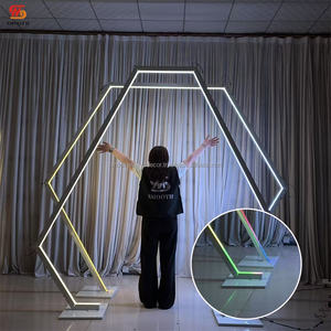 Nuevo Arco LED RGB Geométrico Estable para Decoración de Pasillos y Escenarios, con Iluminación LED - Product Image 4