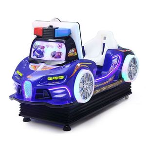 Machine d'arcade commerciale à monnayeur, modèle 'Swing Machine', jeu de course, de police et d'action, voiture de jeu électrique pour enfants, haute performance - Product Image 1