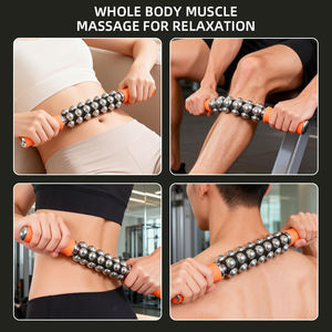 Rullo per Massaggio Fasciale in Acciaio Inossidabile |   Strumento per il recupero muscolare e il rilascio miofasciale per palestra, fisioterapia e uso domestico - Product Image 5