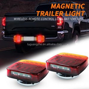 Tgz Tự Động Bên Ngoài LED Từ Trailer Ánh Sáng Không Dây/Có Dây Đèn Tín Hiệu Dome Giấy Phép Tấm Ánh Sáng Cho Châu Âu/Mỹ Tiêu Chuẩn - Product Image 3