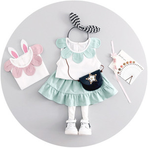 Innovative Products for Sell <b>Marvel</b> Ruffle Skirt Custom Tshirts Kids <b>Print</b> Dropshipping Punjabi Boutique Suits - Product Image 2
