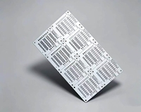 Circuit imprimé en aluminium LED personnalisé OEM, plaque de 1,2 mm, feuille de cuivre de 70 µm, circuit imprimé HASL sans plomb pour diverses lampes LED