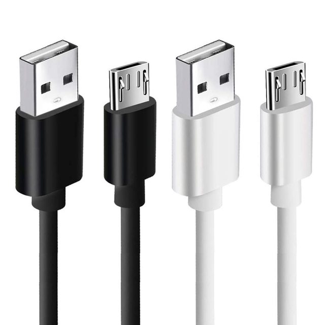 Fast Charging 2A 3ft 1m 100% Bare Copper Android Charging Cable Phone Charger Cord Micro USB Cable