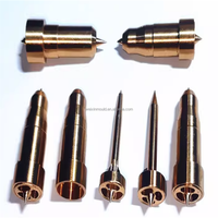 Kits de vannes à aiguille pour canaux chauds, composants d'actionneur de vanne pour moules multi-cavités, pneumatique hydraulique 4-10 bars, OEM
