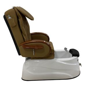 Fauteuil de pédicure en cuir synthétique moderne de luxe pour salon de manucure professionnel, hôtel, salle de sport et salle de bain - Product Image 2