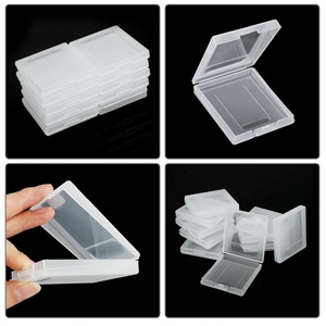 Nouvelle coque de protection en plastique pour Gameboy, boîte de rangement transparente blanche pour cartouche de jeu GBC - Product Image 2