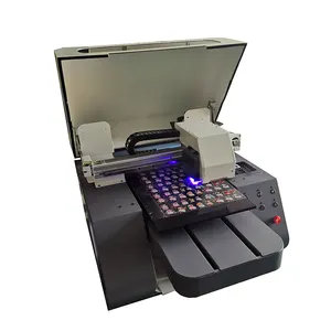 Small A3 UV Dtf Printer 4050 Automatic Flat UV Led Flatbed Printer XP600 Printhead UV Dtf Printer Printing Machine