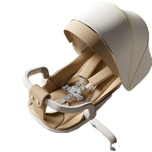 Poussette bébé légère pliable à une touche 3 ans + type de voiture en métal avec ceinture de sécurité à cinq points - Product Image 2