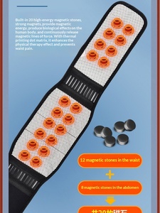 Ceinture de <span class=keywords><strong>soutien</strong></span> <span class=keywords><strong>lombaire</strong></span> autoportante chauffante respirante pour l'hiver, fixation pour le yoga, hommes et femmes, fibre de polyester - Product Image 3