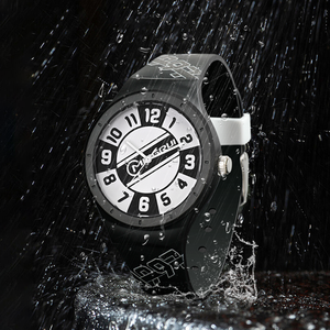 <span class=keywords><strong>Montre</strong></span> électronique à Led pour écoliers et adolescents, <span class=keywords><strong>montre</strong></span>-bracelet de style graffiti pour garçons et filles - Product Image 6