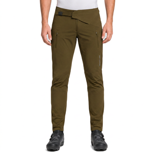 Pantalons et maillots de cyclisme VTT MX pour hommes personnalisés, en polyester extensible, résistant à l'eau et à séchage rapide, adaptés au VTT. - Product Image 1