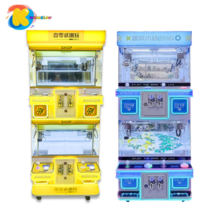 เครื่องเครนจิ๋วคุณภาพสูงสำหรับของเล่นตุ๊กตา ใช้ในเชิงพาณิชย์สำหรับธุรกิจบันเทิง เครื่องคีบตุ๊กตาขนาดเล็กแบบหยอดเหรียญสำหรับขนม - Product Image 1