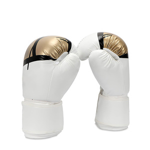 High Quality Genuine Leather Customizable Design Men's Boxing Gloves New Arrival High Quality Fashionable Boxing Gloves - Product Image 2
