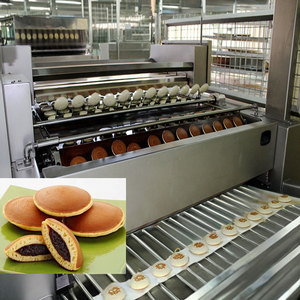 CE Certified Automatic Japanese Dorayaki Pancake Making Machine With Dough Mixer Baking Oven High Capacity Food Processing Line - Product Image 4