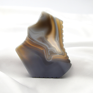 Gua Sha-ágata gris para masaje Facial, herramienta de elevación Facial, piedra Gua sha - Product Image 2