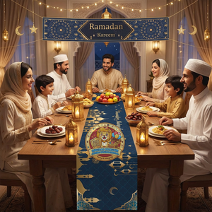 Décorations <span class=keywords><strong>de</strong></span> <span class=keywords><strong>table</strong></span> pour le Ramadan 2026, lanterne <span class=keywords><strong>de</strong></span> mosquée, décorations islamiques pour la fête du Ramadan Moubarak, fournitures <span class=keywords><strong>de</strong></span> fête, décorations <span class=keywords><strong>Eid</strong></span> Moubarak, <span class=keywords><strong>chemin</strong></span> <span class=keywords><strong>de</strong></span> <span class=keywords><strong>table</strong></span> - Product Image 4