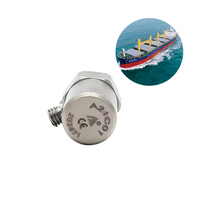 Capteur de vibration à sortie de tension IEPE, transducteur d'accéléromètres avec fréquence de 1 à 12 kHz et plage de 5000 g pour utilisation en laboratoire