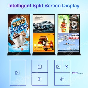 360SPB Standalone Digital Signage Display 65 "Touch Screen Interactive Indoor Floor Standing para Publicidade Comercial - Product Image 2