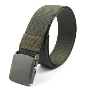 Cinturón de Lona Resistente GB87 para Campamento, Entrenamiento y Estudiantes, Venta al por Mayor en Verde, Caqui, Marrón, Rojo y Azul Marino - Product Image 1