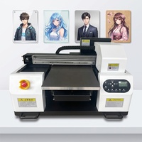 Printer Flatbed Inkjet TXC Commercial A3 UV3050 Xp600 24 Ppm Kustomisasi Anime IP Kayu Kaca Akrilik Komik Hadiah Portabel