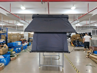 Tente de toit rigide en aluminium de haute qualité - Série PeakRoof LT - Quatre saisons - Capacité 2 personnes - Ouverture automatique rapide