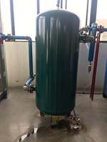 Équipement auxiliaire Compresseur d'air stationnaire sans huile à vis rotative 7,5-20 kW Alimenté par courant alternatif Machine de remplissage pneumatique Filtre Stockage