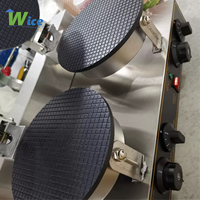 Machine électrique à gaufres à cône Double plaque de cuisson rapide Forme uniforme Idéal pour les magasins de desserts Commandez aujourd'hui WICE