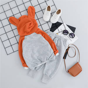 Ensemble d'automne pour filles, vêtements pour enfants en gros, sweats à capuche et pantalons harem par sublimation, achat en ligne Hong Kong - Product Image 4