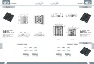 تخفيضات هائلة تصميم حديث نايلون مفصلات بلاستيكية قابلة للطي للآلات الصناعية معدات الأبواب والنوافذ - Product Image 2