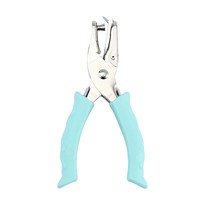 Perforatrice manuelle robuste en métal et plastique pour le bureau et les projets créatifs, perforation ronde de 6 mm, multi-trous