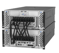 Servidor ThinkSystem SR950 V3 8U Compatible con 16x E3.S EDSFF PCIe 5.0 NVMe o hasta 16x 2.5 SSDs SAS/SATA y Ocho Procesadores Intel