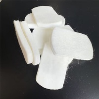 Tissu filtrant non tissé 100 % polyester, robuste, aiguilleté, uni, poids moyen, absorbant, hygiénique, de qualité médicale, en gros