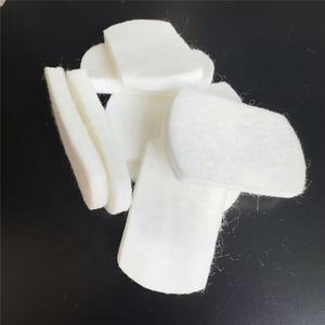 Tela perforada con aguja para uso higiénico, filtro no tejido de algodón, fuerte, ultra gruesa, absorbente, Blanca, al por mayor - Product Image 5