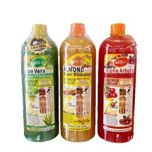Gel <span class=keywords><strong>Doccia</strong></span> Esfoliante 1L per Commercio Estero Transfrontaliero, con Glicerina, Idratazione a Lunga Durata, Pulizia Profonda per Uomo, Spa/Salone di Bellezza - Product Image 5