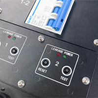 Boîtier de refroidissement par immersion RPDU haute puissance 120 kW, sortie triphasée, PDU intelligent avec interrupteur de commande à distance, 12 voies LP-20, PDU 4 broches 200 A
