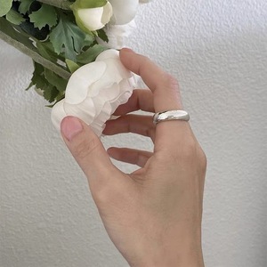 Sterling Silver Plain <b>Ring</b> For Women Geometric <b>Open</b> Design Fashion Jewelry Gift - Product Image 4