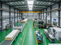 Installation de stockage frigorifique industrielle pour la logistique de la chaîne du froid de la transformation alimentaire, projets à grande échelle, chambre froide de plain-pied