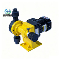 Pompe à diaphragme pour hypochlorite de sodium 0,5 CV à entraînement mécanique, pompe doseuse industrielle pour désinfection de l'eau de piscine 1%