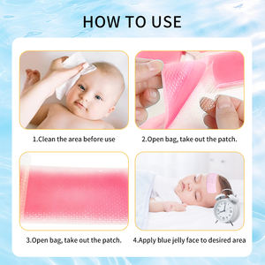 Parche Reductor de Fiebre de Enfriamiento Rápido de Alta Calidad para Niños y Adultos con Hidrogel Transpirable y Efecto Duradero - Product Image 5