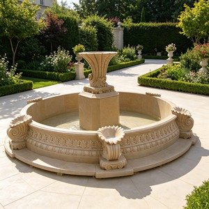 Fontana in Marmo Bianco Europeo Premium Personalizzata, Statua di Cigno Intagliata a Mano, Gioco d'Acqua per Giardino e Villa, Direttamente dalla Fabbrica - Product Image 5