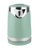 Bouilloire électrique en plastique à double paroi personnalisable de 1,8 L, chauffe-eau de cuisine, nouveaux produits de cuisine, logo OEM