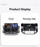 Radio Multimedia Android de 12.3 Pulgadas para Toyota Land Cruiser LC200 2007-2020, Unidad Principal de Navegación con Carplay, Monitor, Nueva Actualización