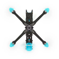 Kit de châssis en fibre de carbone Axisflying MANTA5 True X de 5 pouces avec empattement de 238 mm pour drone FPV Freestyle DJ1 O3