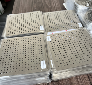 Stainless Steel 304/316 Square Hole Porous Wire Mesh Round Perforated Metal Mesh for Bathroom Use Bath & <b>Toilet</b> Supplies - Product Image 5