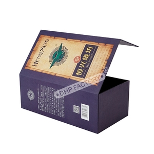 Caja de papel magnética para whisky de cartón con logotipo personalizado de lujo, caja de embalaje Rectangular para vino y <span class=keywords><strong>Ginebra</strong></span> - Product Image 6