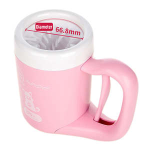 Brosse de nettoyage pour pattes d'animaux en polyester écologique pour chiens - Utilisation en salle de bain Facile à nettoyer Toutes saisons - Product Image 2